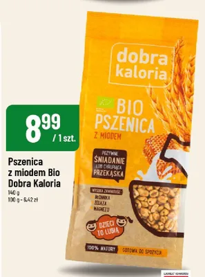 Pszenica z miodem Bio Dobra Kaloria promocja w POLOmarket