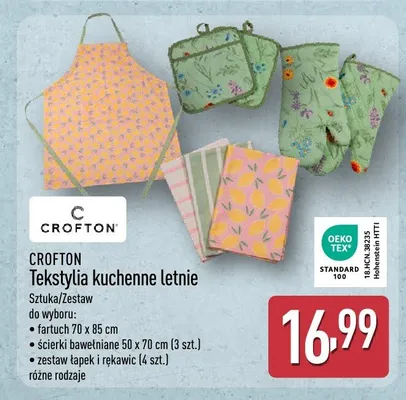 Fartuch kuchenny Crofton promocja w Aldi