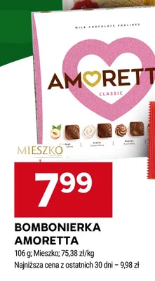 Bombonierka Amoretta Classic Mieszko promocja w Stokrotka