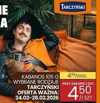 Kabanos 105g promocja w Wafelek