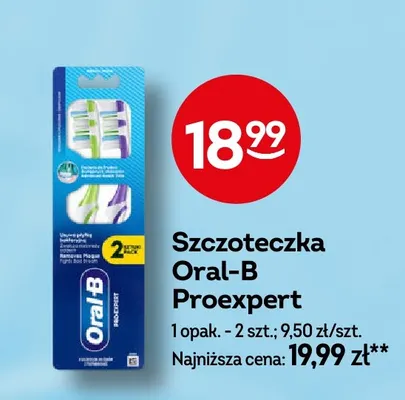 Szczoteczka Oral-B Proexpert 2-pak promocja w Żabka