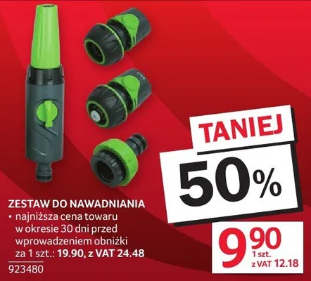 Zestaw do nawadniania promocja w Selgros