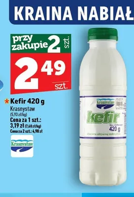Kefir Krasnystaw promocja w TOPAZ