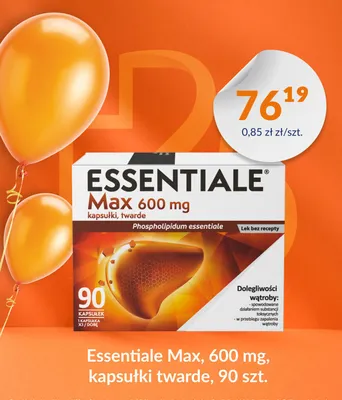 Lek Essentiale Max 600 mg promocja w DOZ.PL