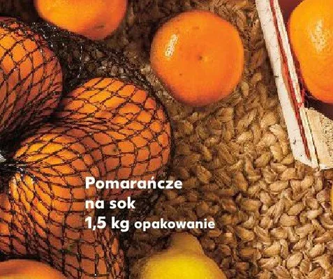 Pomarańcze 1,5 kg promocja w Kaufland