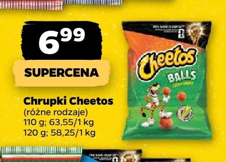 Chrupki Cheetos Balls promocja w Netto