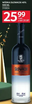 Wódka Słowiacki 40% promocja w Selgros