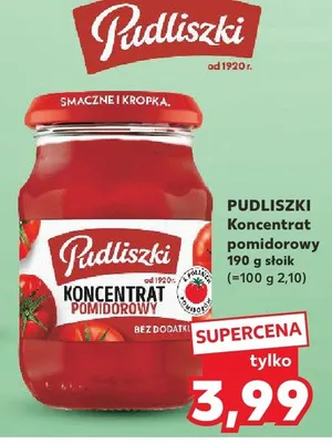 Koncentrat pomidorowy promocja w Kaufland