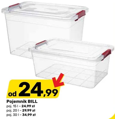 Pojemnik BILL promocja w Bricomarche