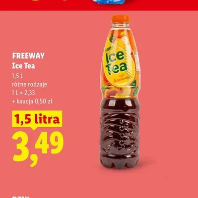 Ice Tea Freeway promocja w Lidl