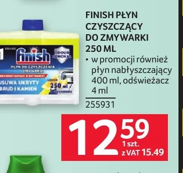Płyn nabłyszczający do zmywarki Finish 400 ml promocja w Selgros