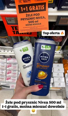 Żel pod prysznic Summer beach promocja w Biedronka