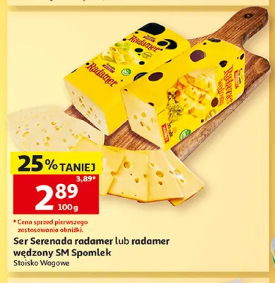 Ser Serenada radamer promocja w Auchan