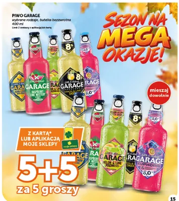 Piwo Garage Hard Lemon promocja w ABC