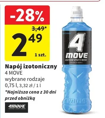 Napój izotoniczny promocja w Intermarche