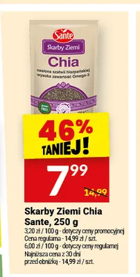 Skarby Ziemi Chia Sante promocja w Twój Market