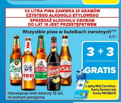 Piwo Żywiec promocja w Carrefour