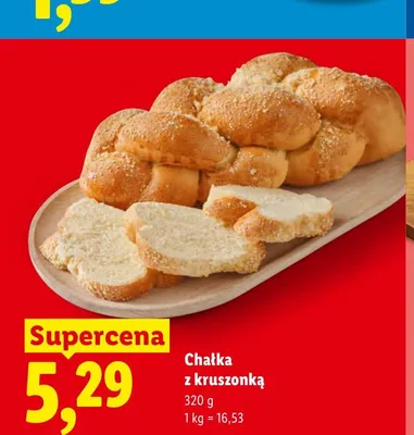 Chałka z kruszonką Piekarnia Lidla promocja w Lidl