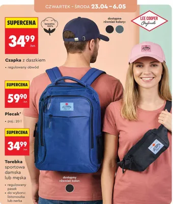 Plecak promocja w Biedronka