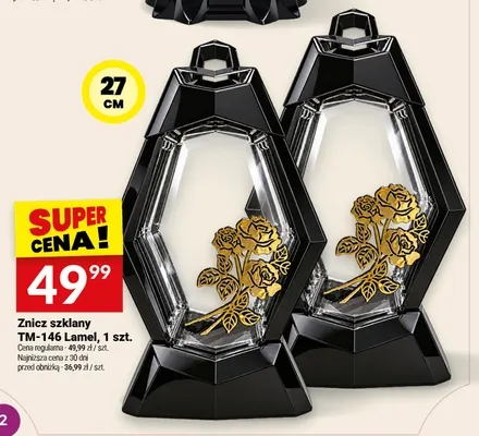 Znicz szklany TM-146 Lamel promocja w Twój Market