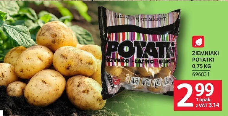 Ziemniaki Potatki promocja w Selgros