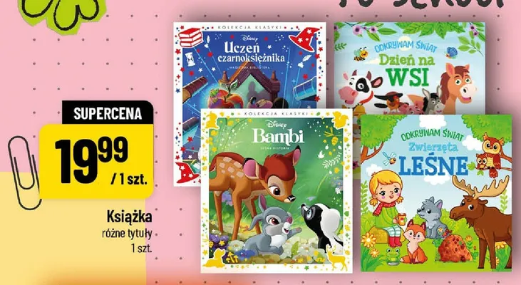 Książka Disney Bambi promocja w POLOmarket