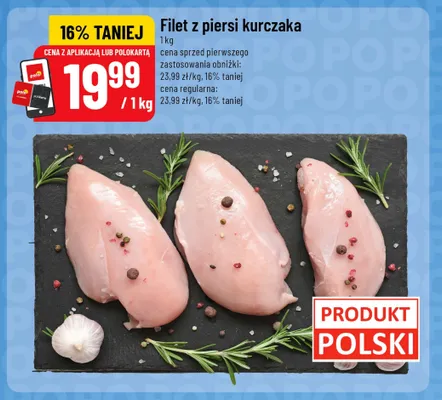 Filet z piersi kurczaka polski promocja w POLOmarket