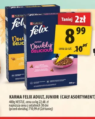 Karma dla kota Felix Adult promocja w Arhelan