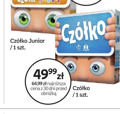Gra planszowa Czółko promocja w Empik