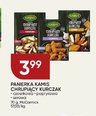 Panierka Kamis Chrupiący Kurczak serowa promocja w Chata Polska