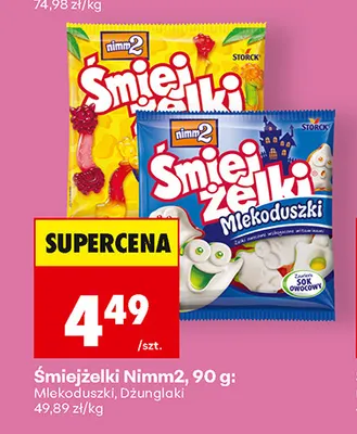 Śmiejżelki Nimm2 Mlekoduszki promocja w Biedronka