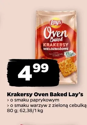 Krakersy Oven Baked Lay's o smaku paprykowym promocja w Netto