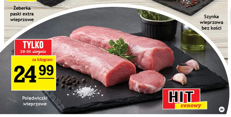 Polędwiczki wieprzowe promocja w Gram Market