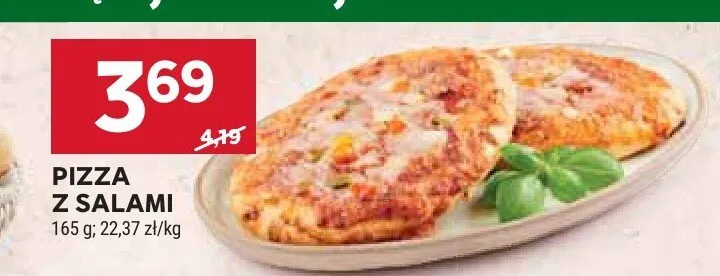 Pizza z salami promocja w Stokrotka