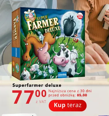 Gra Superfarmer deluxe Granna promocja w Poczta Polska