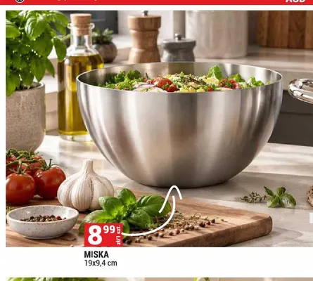 Miska 19x9,4 cm promocja w Merkury Market
