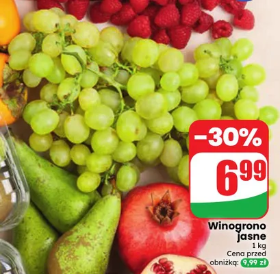 Winogrona jasne promocja w Dino