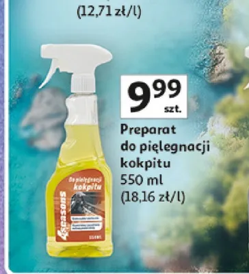 Preparat do pielęgnacji kokpitu 4seasons promocja w Auchan