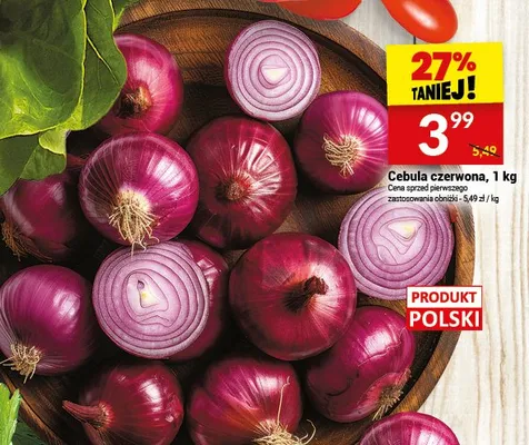 Cebula czerwona promocja w Twój Market