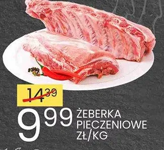 Żeberka pieczenione promocja w Wafelek
