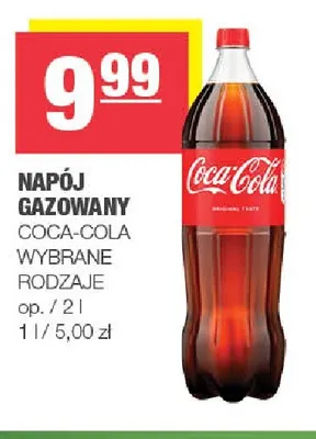 Napój gazowany Coca-Cola promocja w SPAR