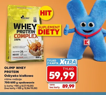 Odżywka białkowa Olimp Whey Protein Complex 100% promocja w Kaufland