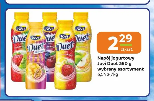 Napój jogurtowy Jovi Duet promocja w Gama