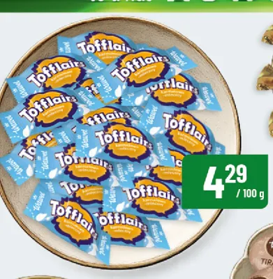 Cukierki Tofflairs karmelowo-mleczne Wawel promocja w POLOmarket