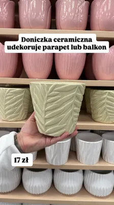 Doniczka ceramiczna promocja w Pepco
