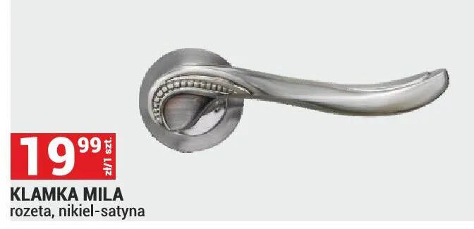Klamka MILA promocja w Merkury Market