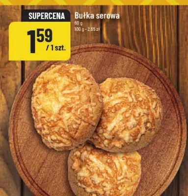 Bułka serowa promocja w POLOmarket