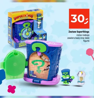 Zestaw Superthings zawiera bazę oraz dwie figurki promocja w Dealz