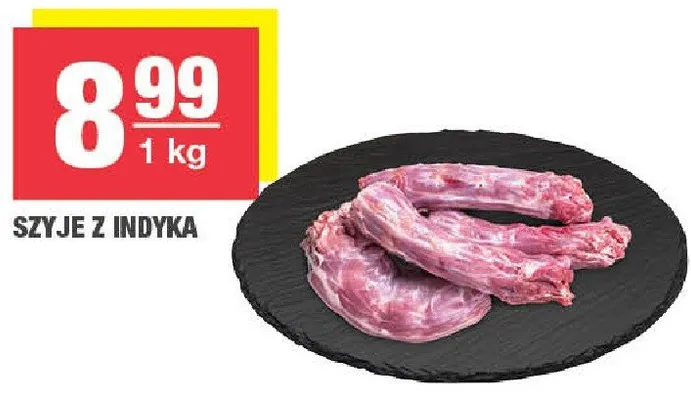 Szyje z indyka promocja w SPAR