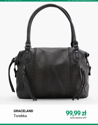 Torebka Graceland promocja w Deichmann